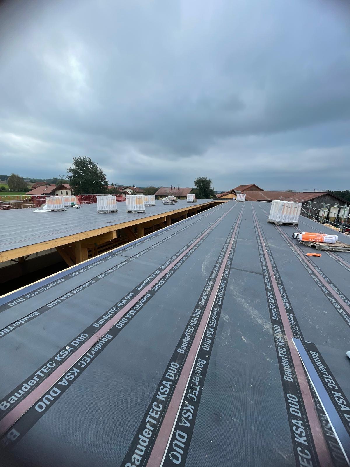 Flachdach Sanierung Arbeiten