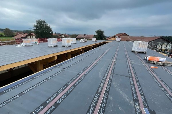 Flachdach Reparatur Ablauf